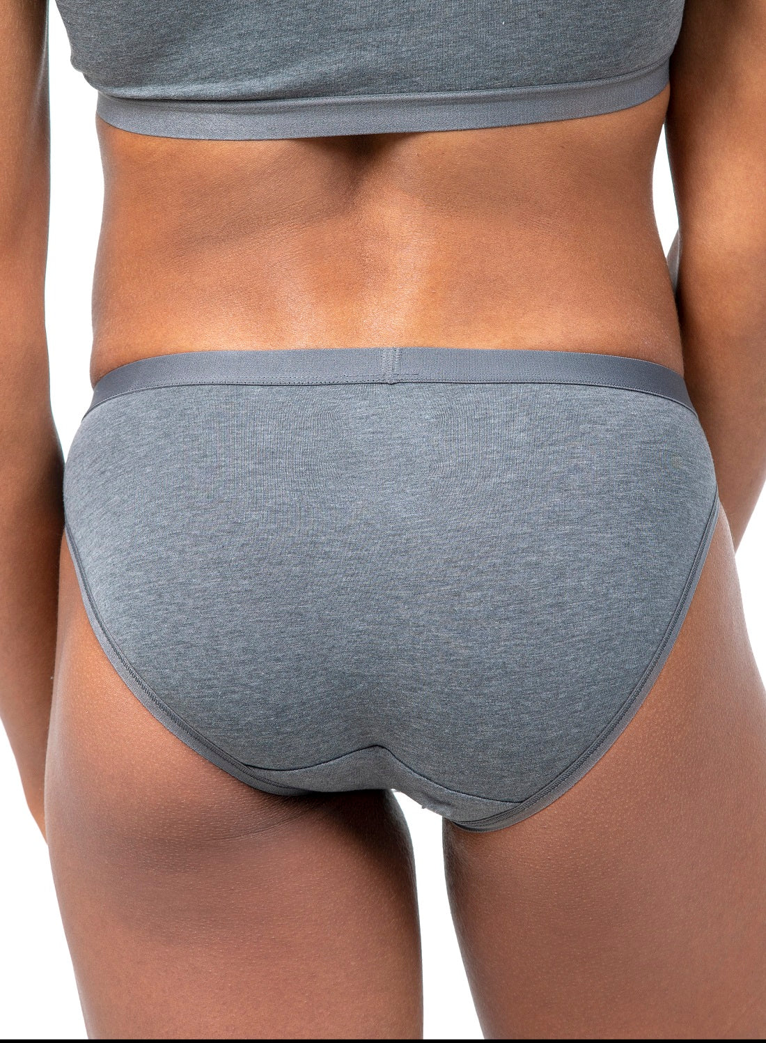 Womens Bonds Hipster V Bikini Ladies Underwear Dark Grey/Blue – Ozdingo